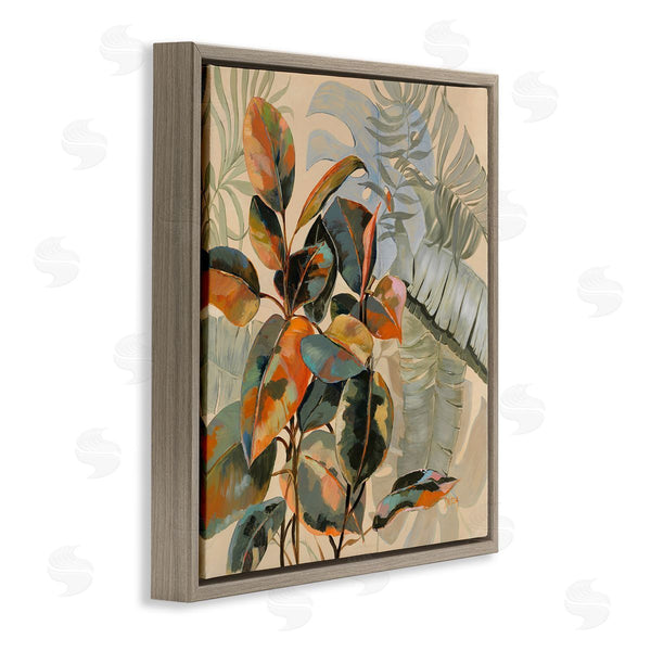 Stupell Industries Dusza | Tropical Foliage Warmth