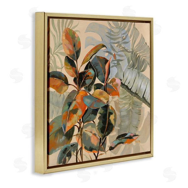 Stupell Industries Dusza | Tropical Foliage Warmth