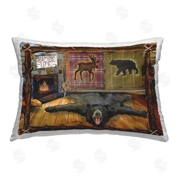 Stupell Industries Ed Wargo | Rustic Cabin Interior