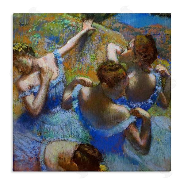 stupell industries Edgar Degas | Blue Dancers c. 1899