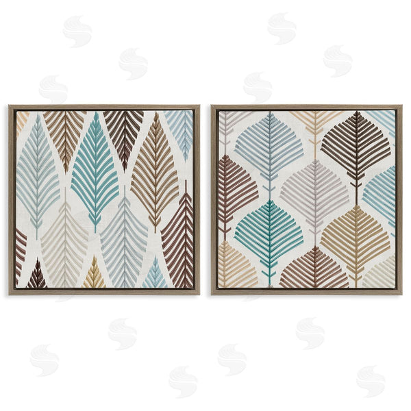 Stupell Industries Eli Jones | Boho Leaves & Stems