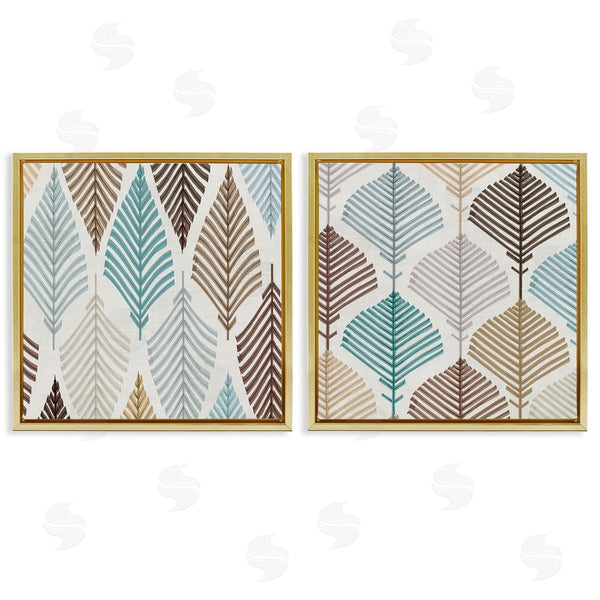 Stupell Industries Eli Jones | Boho Leaves & Stems