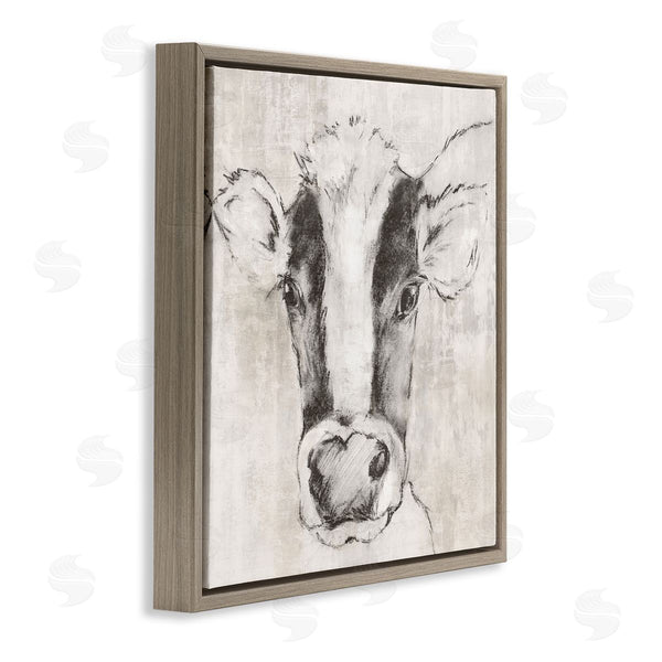Stupell Industries Eli Jones | Cow Sketch Impression