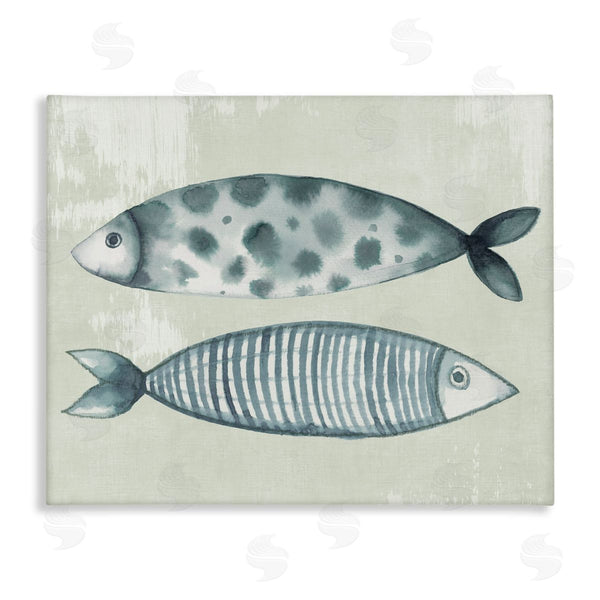 stupell industries Eli Jones | Dotted & Striped Fish