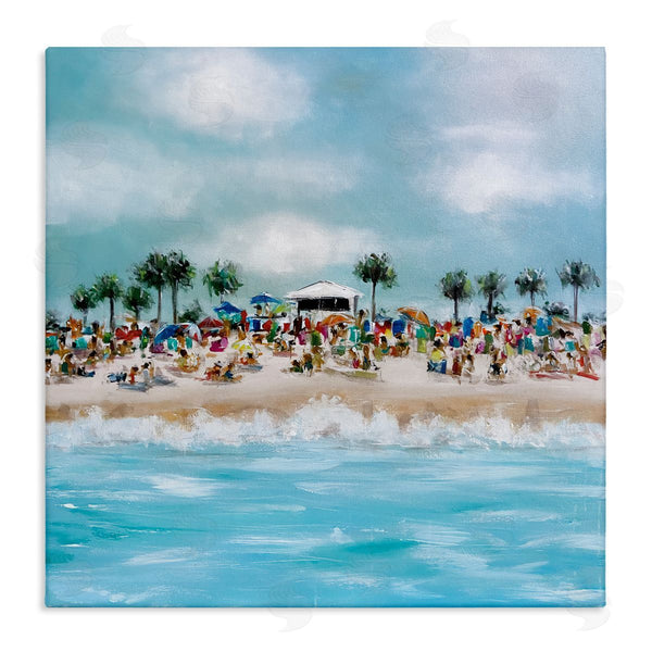 stupell industries Emma Bell | Tropical Cabana Beach