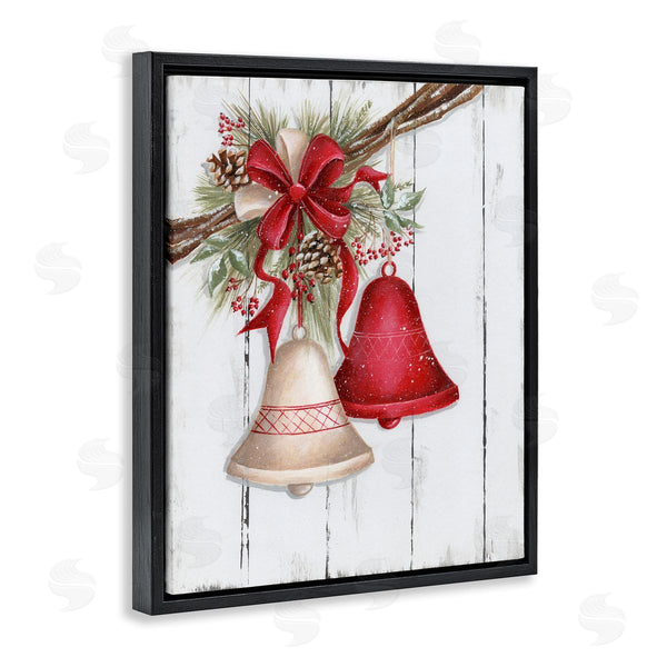Stupell Industries Emma Leach | Rustic Winter Bells