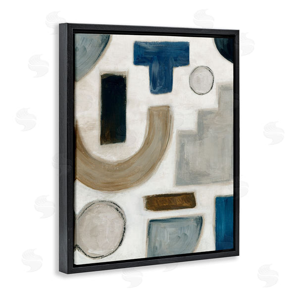 Stupell Industries Emma Peal | Natural Tone Shapes