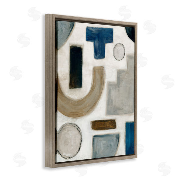 Stupell Industries Emma Peal | Natural Tone Shapes