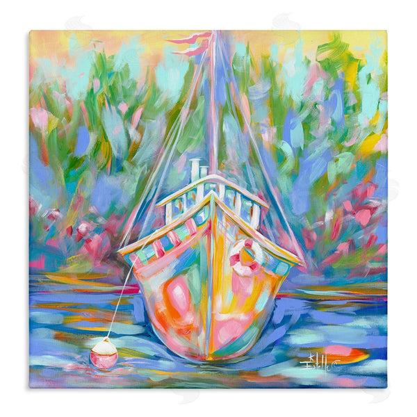 stupell industries Estelle Grengs | Boat In Waiting