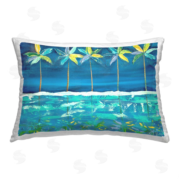 stupell industries Estelle Grengs | Green & Blue Palms