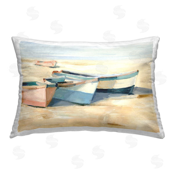 stupell industries Ethan Harper | Row Boats on Beach