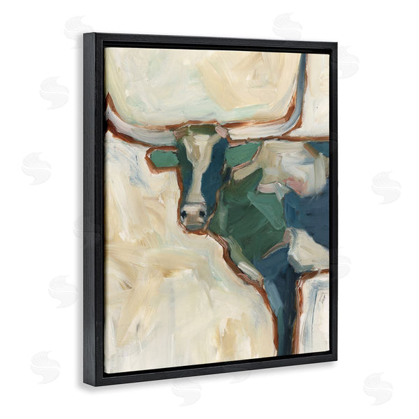 Stupell Industries Ethan Harper | Western Pop Cattle