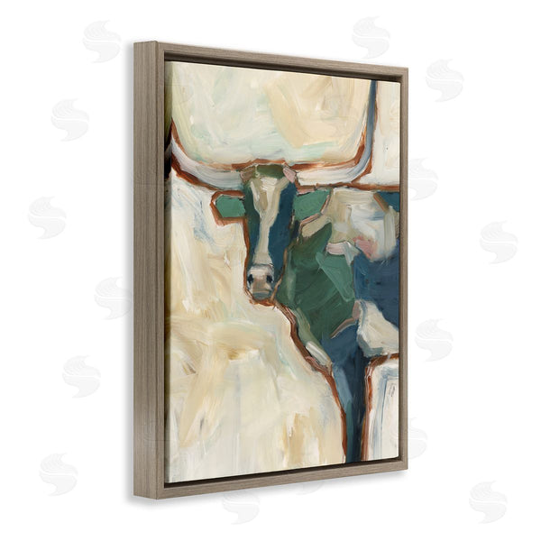 Stupell Industries Ethan Harper | Western Pop Cattle