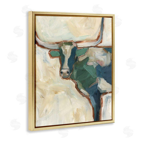 Stupell Industries Ethan Harper | Western Pop Cattle