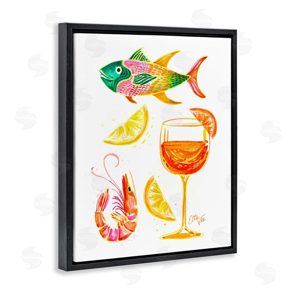 Stupell Industries EttaVee | Summer Seafood & Spritz