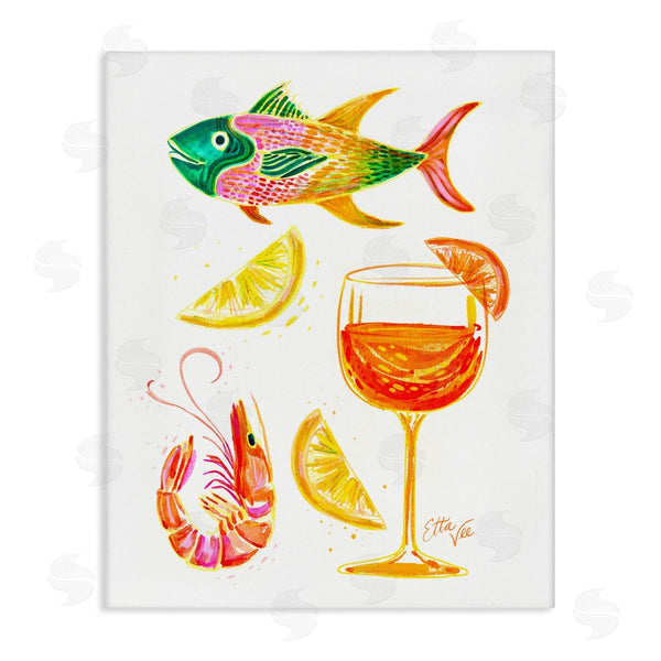 stupell industries EttaVee | Summer Seafood & Spritz