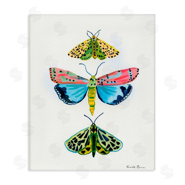 stupell industries Farida Zaman | Bright Moths Trio
