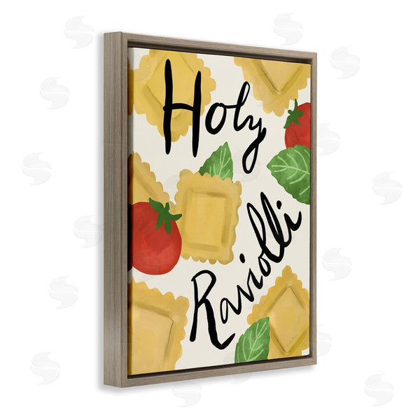 Stupell Industries Farida Zaman | Funny Holy Ravioli