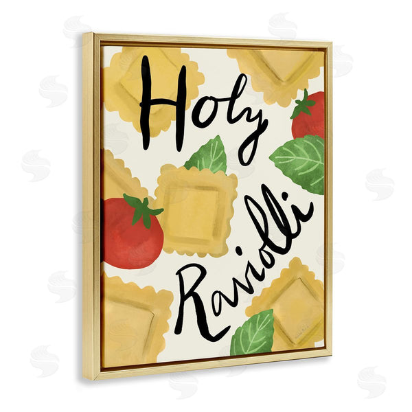 Stupell Industries Farida Zaman | Funny Holy Ravioli