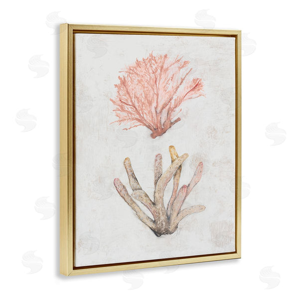 Stupell Industries Filippo Ioco | Peach Coral Pieces