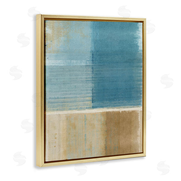 Stupell Industries Flora Kouta | Blue & Brown Painting