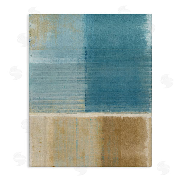stupell industries Flora Kouta | Blue & Brown Painting