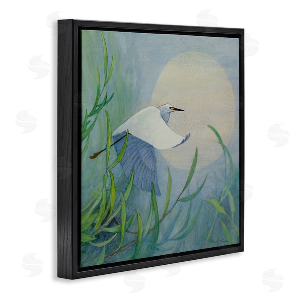 Stupell Industries Floy Zittin | Soaring Snowy Egret