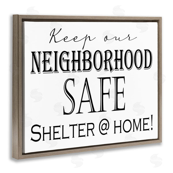 Stupell Industries Gail Green | Shelter Safe At Home