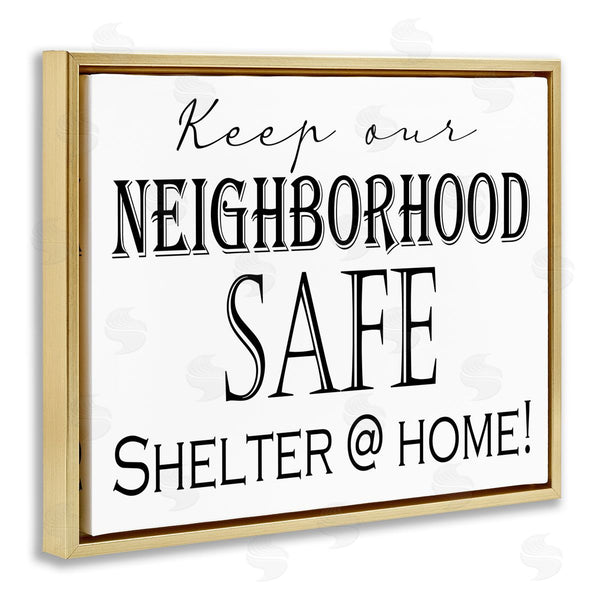 Stupell Industries Gail Green | Shelter Safe At Home