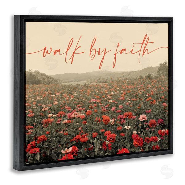 Stupell Industries Gail Peck | Walk By Faith Garden