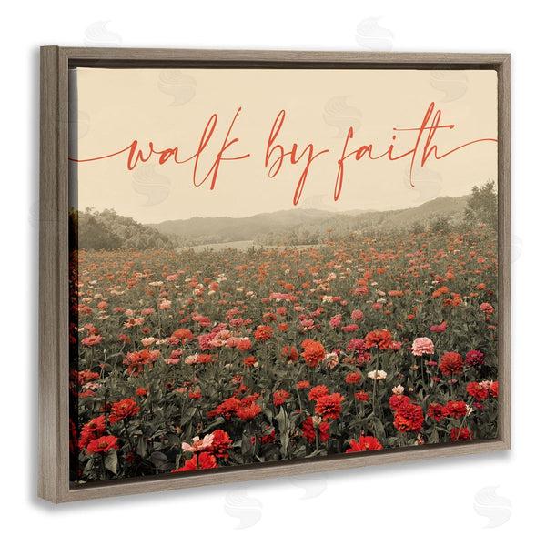 Stupell Industries Gail Peck | Walk By Faith Garden