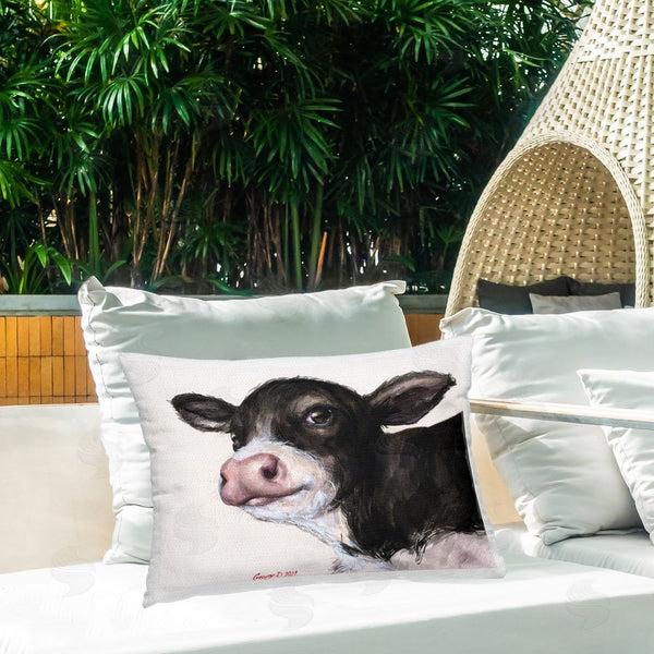 Stupell Industries George Dyachenko | Baby Cow Face