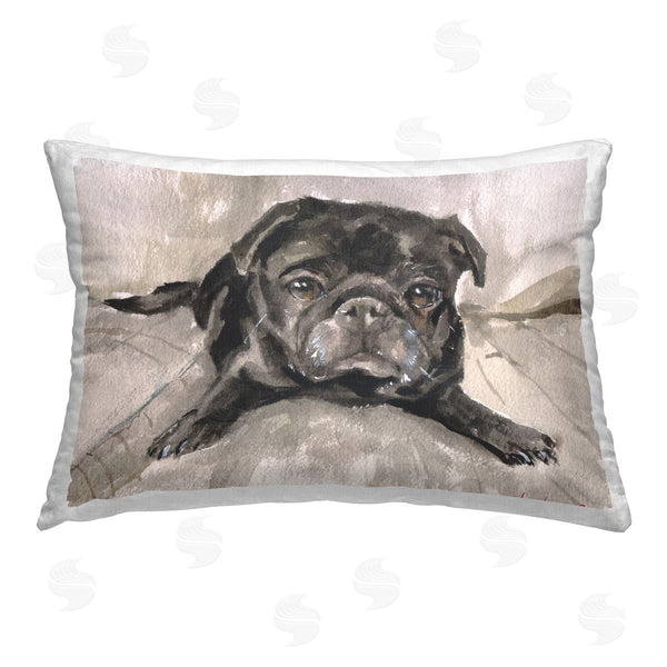 stupell industries George Dyachenko | Cozy Black Pug