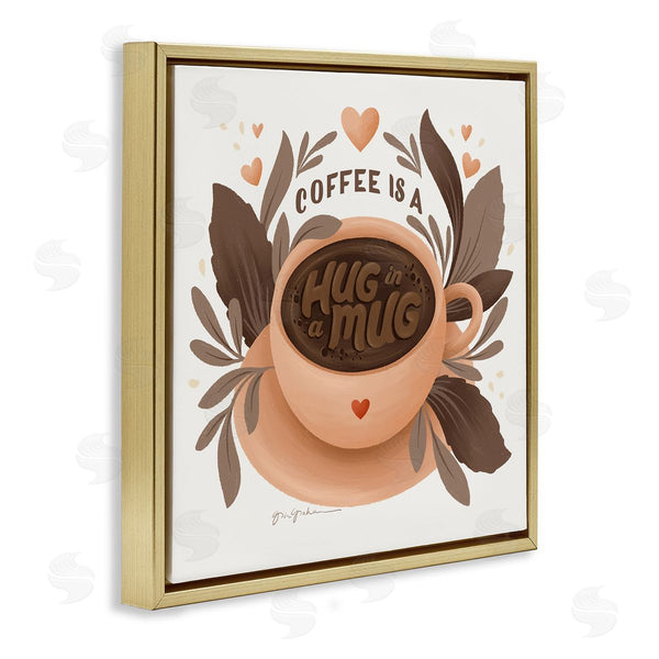Stupell Industries Gia Graham | Coffee Is Hug In Mug