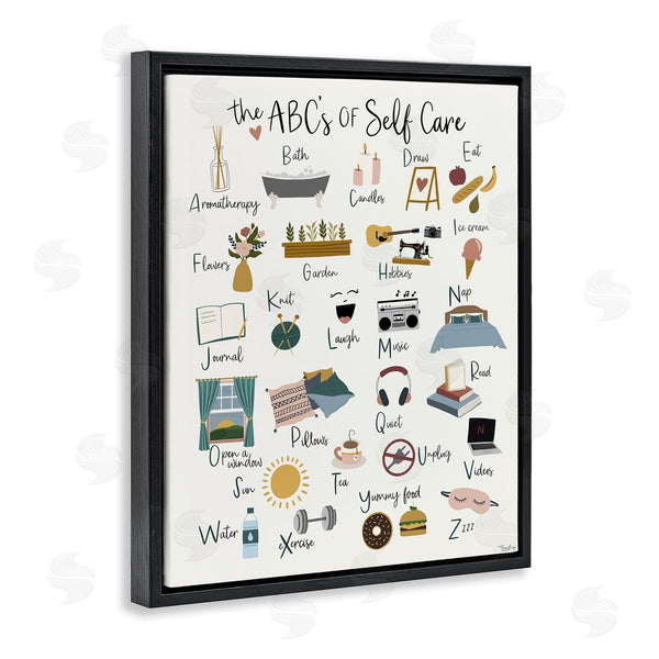 Stupell Industries Gigi Louise | ABC's Of Self Care