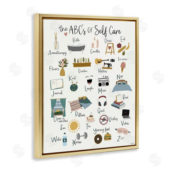 Stupell Industries Gigi Louise | ABC's Of Self Care