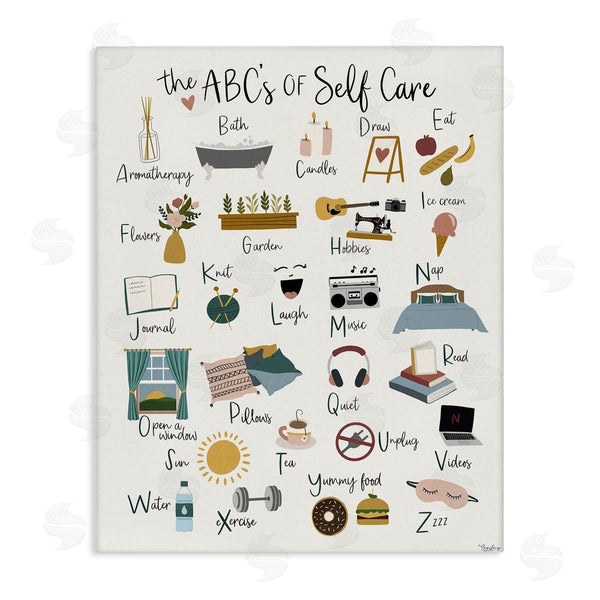 stupell industries Gigi Louise | ABC's of Self Care