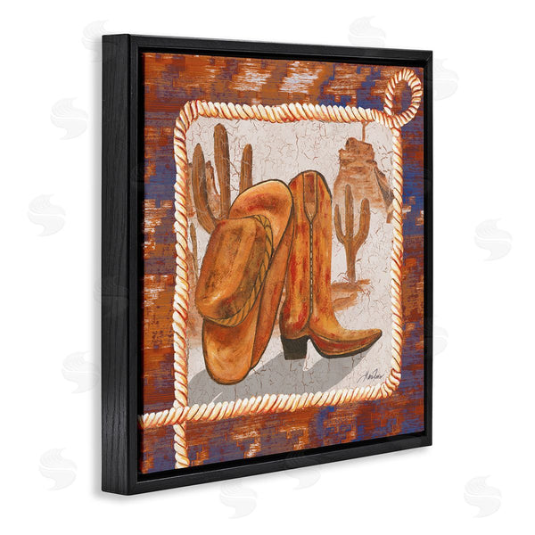 Stupell Industries Gina Ritter | Western Cowboy Boot
