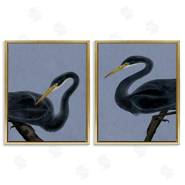 Stupell Industries Grace Popp | Black Heron Birds