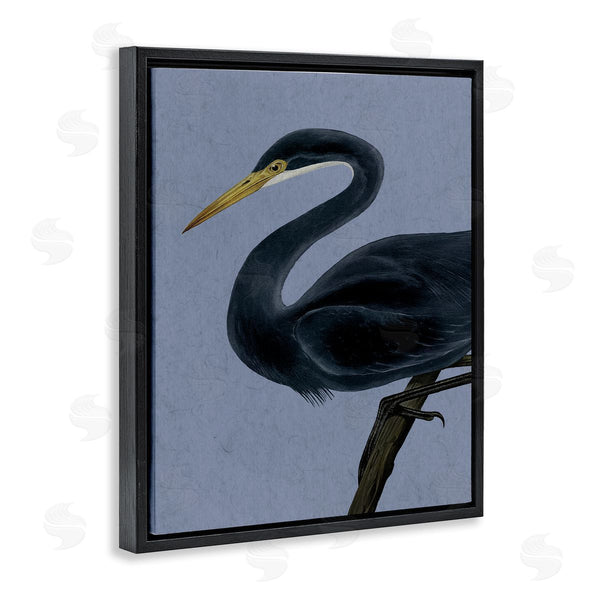 Stupell Industries Grace Popp | Black Perched Heron