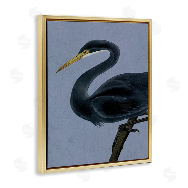 Stupell Industries Grace Popp | Black Perched Heron