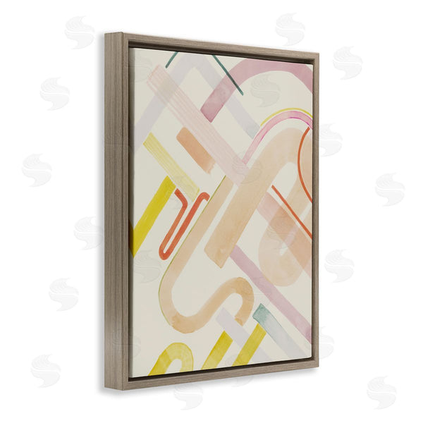 Stupell Industries Grace Popp | Curved Forms Collage