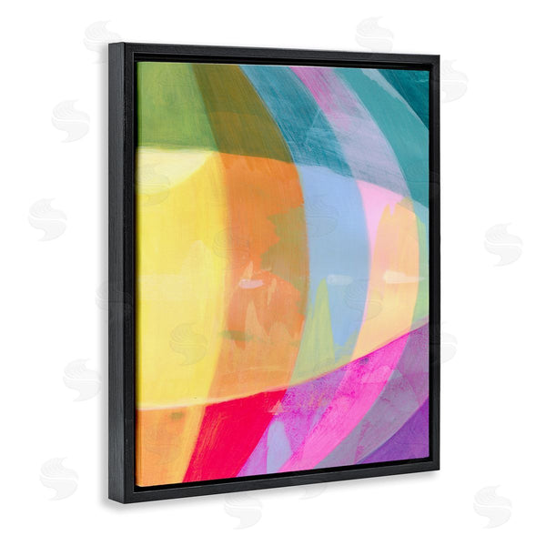 Stupell Industries Grace Popp | Curved Neon Flare