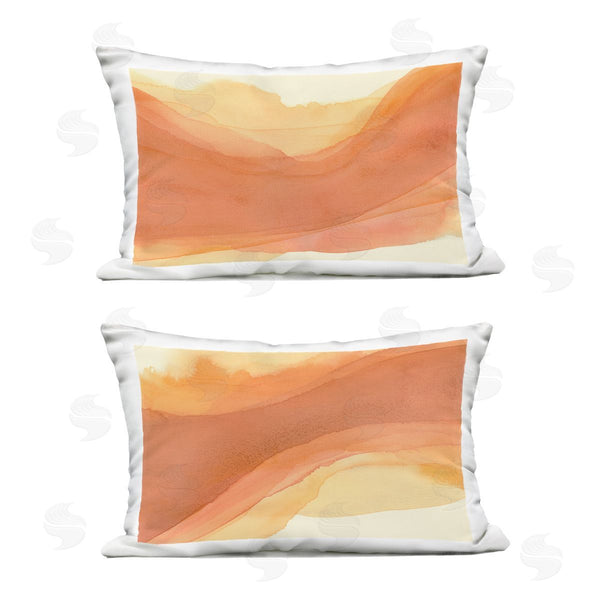 Stupell Industries Grace Popp | Curving Orange Waves