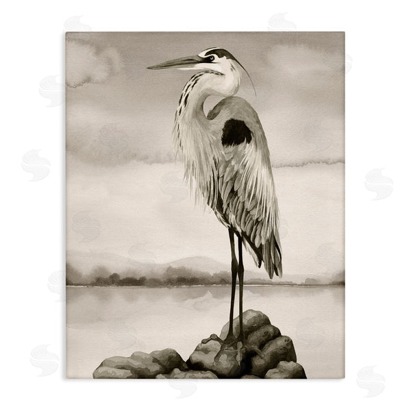 stupell industries Grace Popp | Grey Heron Perched