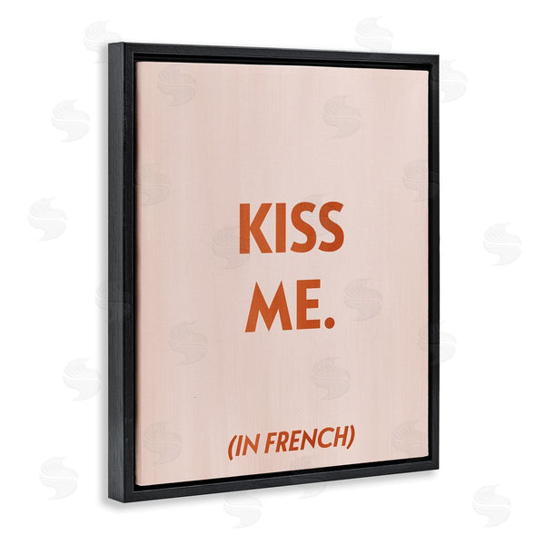 Stupell Industries Grace Popp | Kiss Me In French