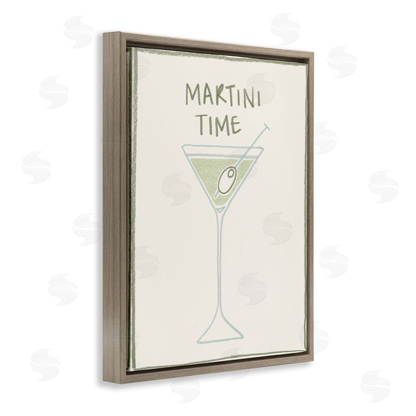 Stupell Industries Grace Popp | Minimal Martini Time
