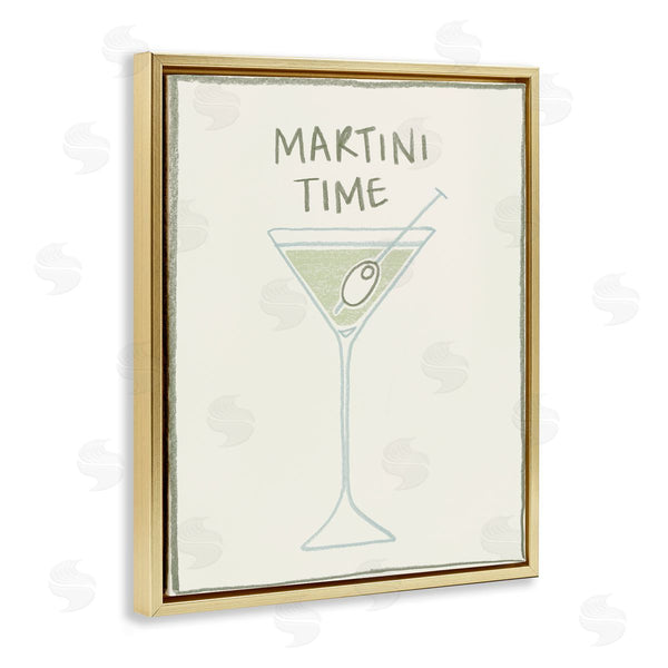 Stupell Industries Grace Popp | Minimal Martini Time