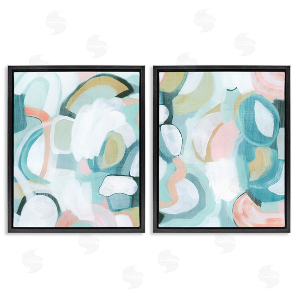 Stupell Industries Grace Popp | Pastel Pink & Blue