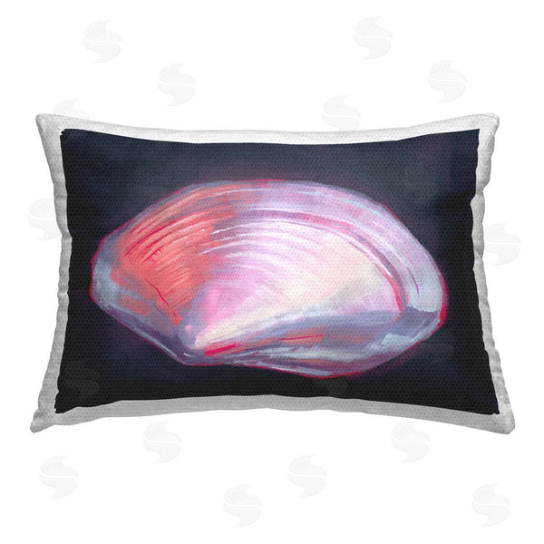 Stupell Industries Grace Popp | Pink Clam On Black